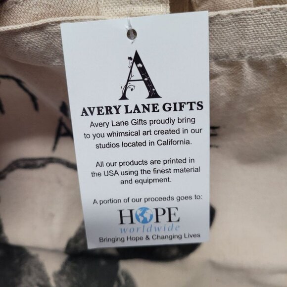 Don't Have A Cow Bag Recycled Eco Friendly Heifer Farm Calm Down Avery Lane Gift - Picture 5 of 6
